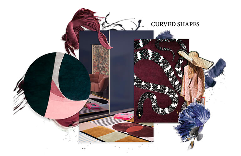 Curved Shapes - Rug'Society
