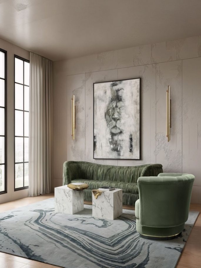A Gentle Flow of Elegance Shaped by the Agatha Rug - Rug'Society