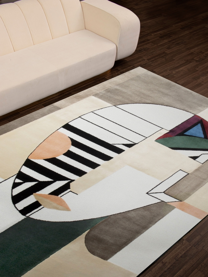 Discreet Living Room With Neutral&nbsp;Tones by Rug'Society