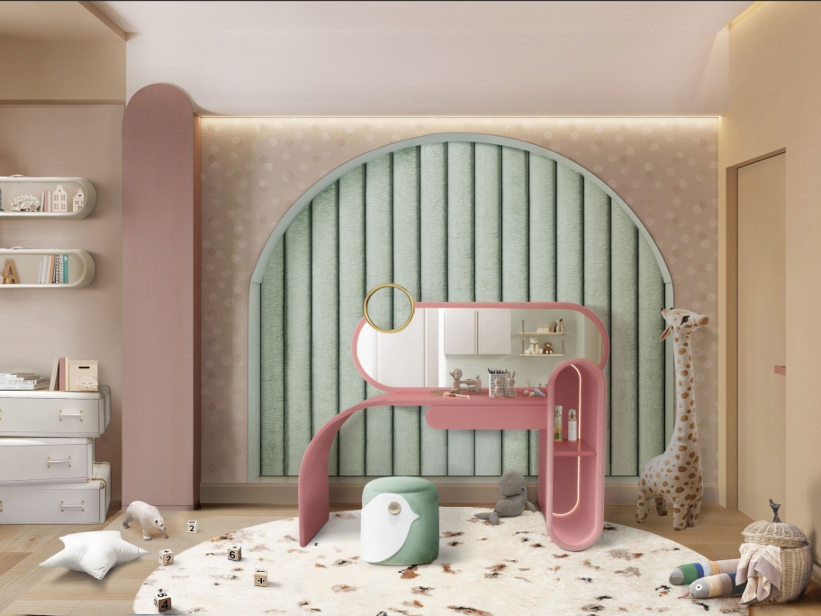 Kids' Bedroom With Oslo Shaggy&nbsp;Rug by Rug'Society