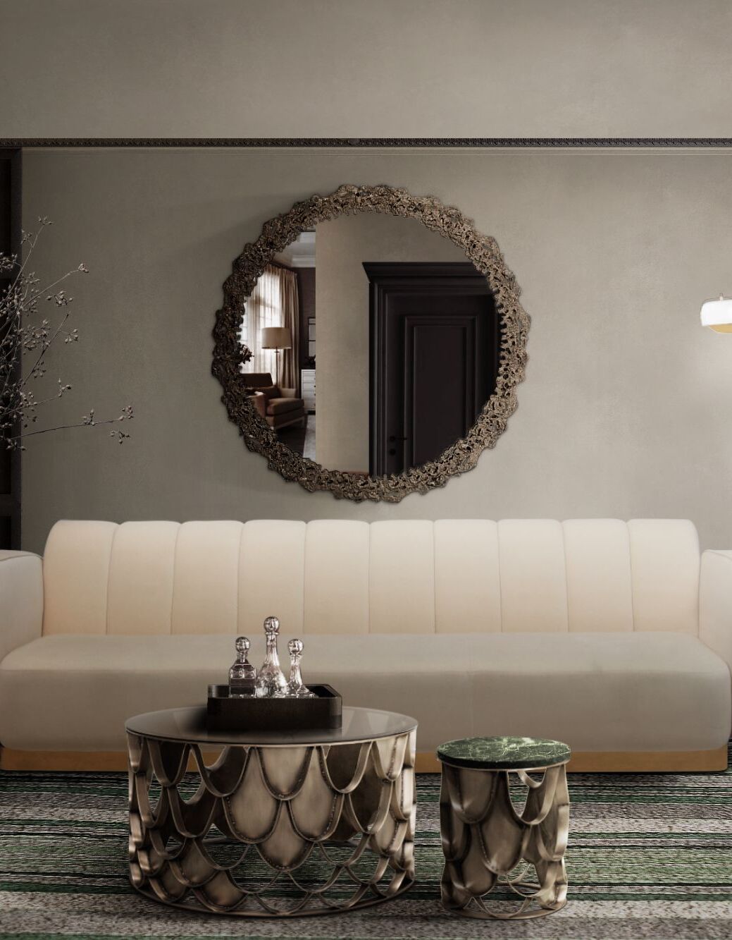 Living Room With The Forest&nbsp;Style by Rug'Society