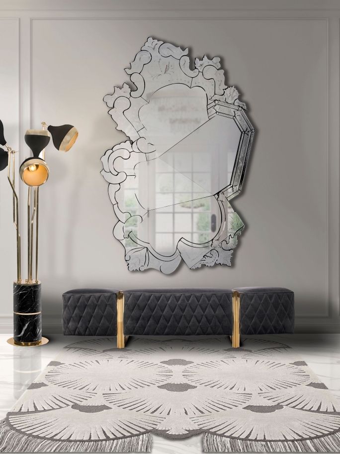 Modern Classic Living Room With Dêco Neutral&nbsp;Rug by Rug'Society