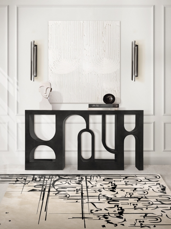Rug'Society BLACK INK Rug Hallway - Rug'Society