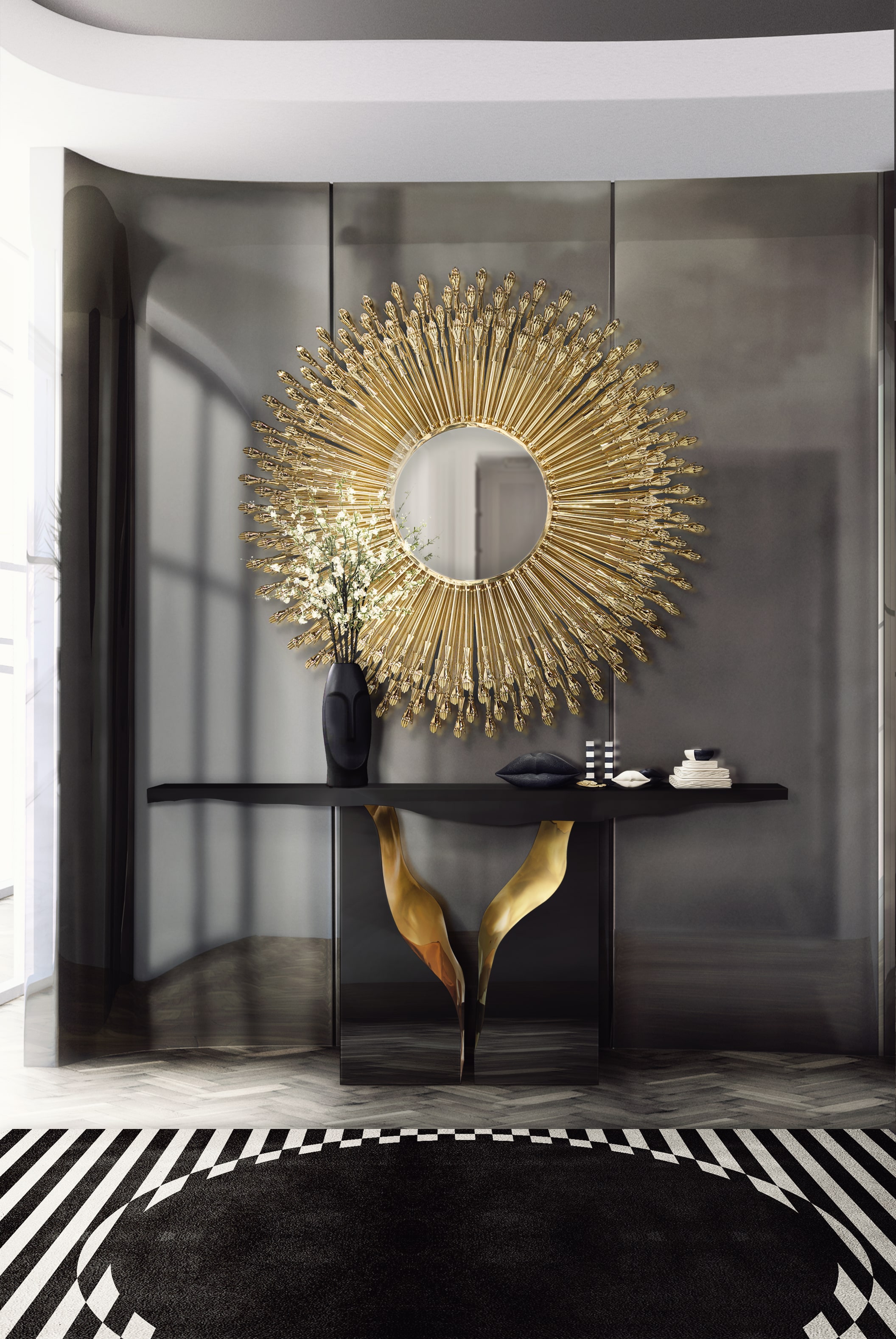 Rug'Society Geometric OCLI Rug&nbsp;Hallway by Rug'Society