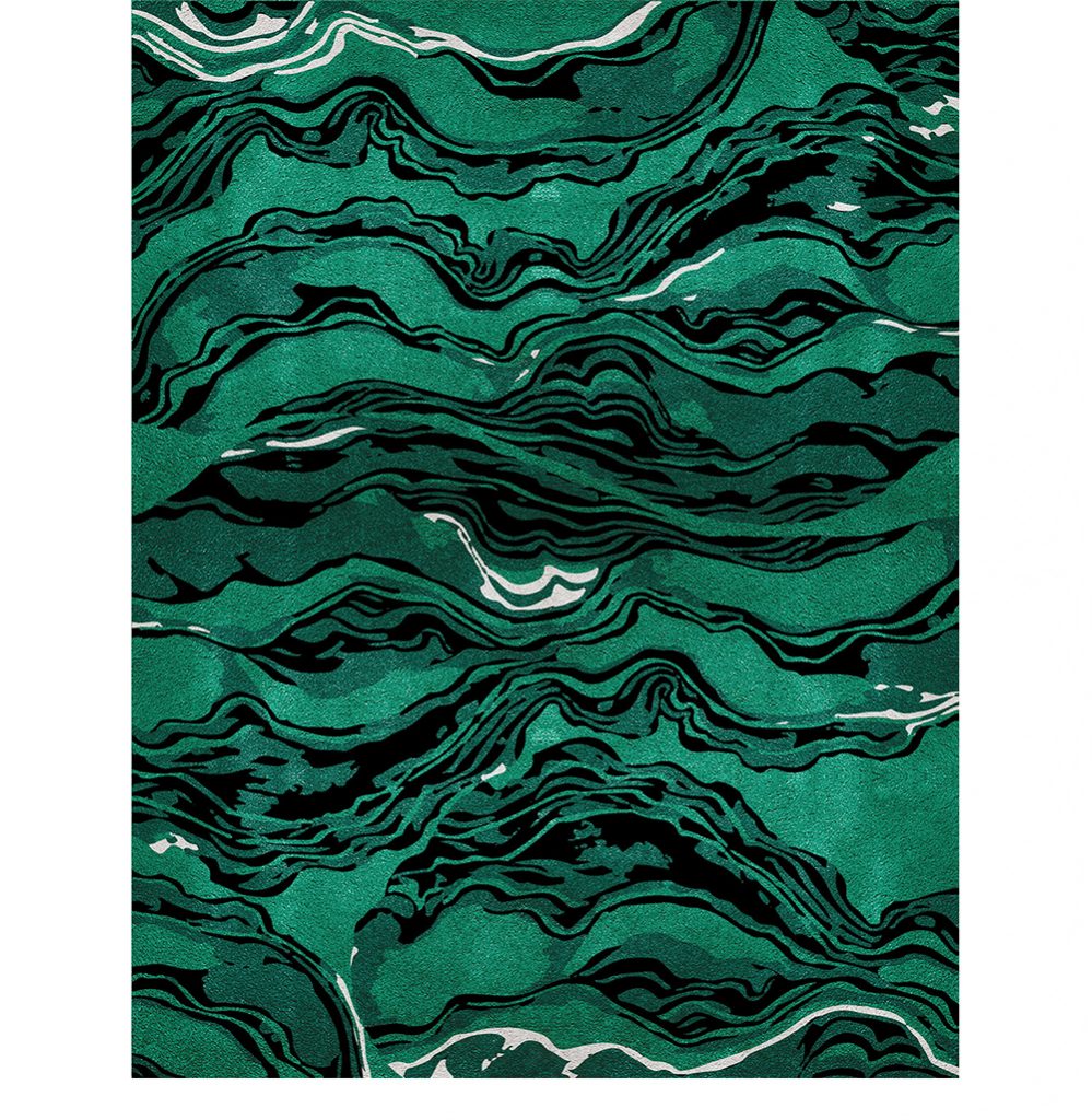 green area rug. Luxurious Interior Home Decor Ideas