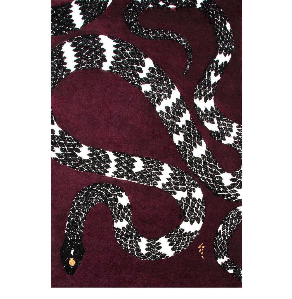 The 10 Handmade Rugs That Will Elevate Any House Design - Snake 8 Rug
