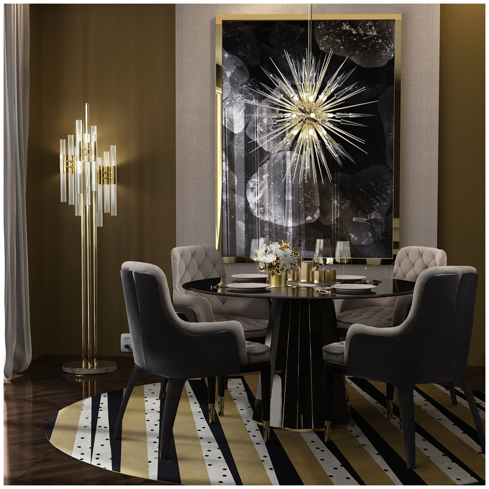 Geometric Rugs - Brown Inspirations