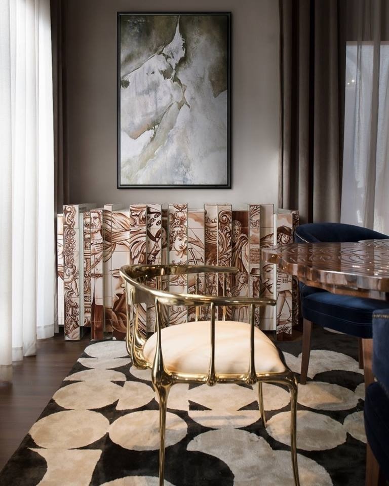 Geometric Rugs - Brown Inspirations