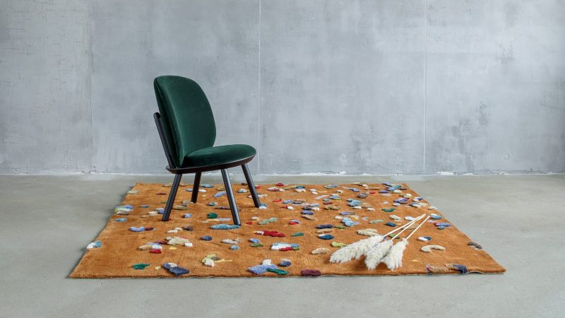 EMKO - Creating A Confetti Rug With Linen Offcuts
