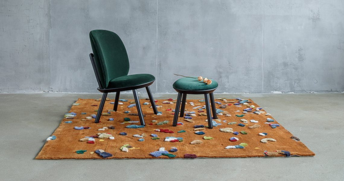 EMKO - Creating A Confetti Rug With Linen Offcuts