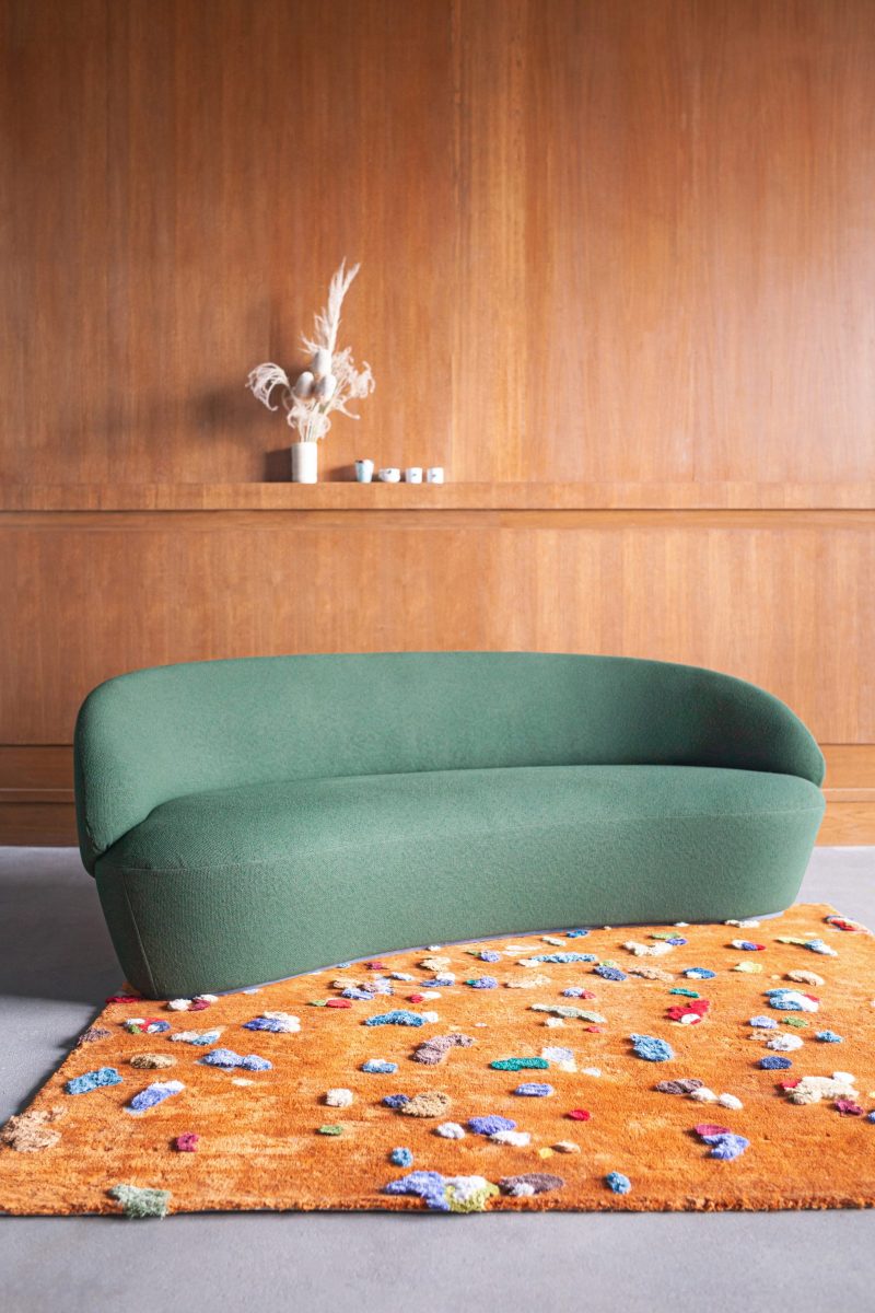 EMKO - Creating A Confetti Rug With Linen Offcuts