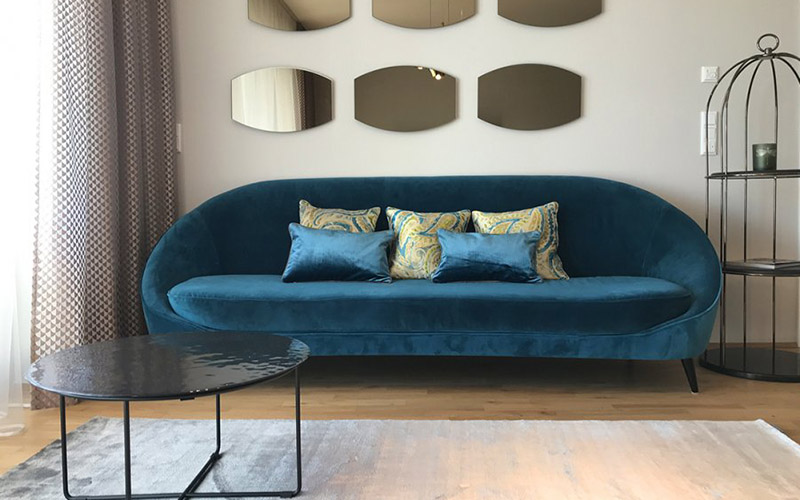 A neutral but unique rug selection from 20 Berlim Interior Designers