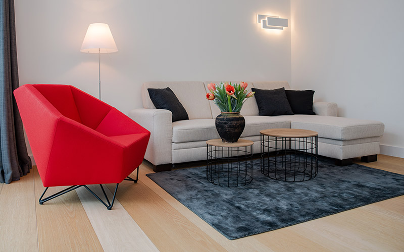 A neutral but unique rug selection from 20 Berlim Interior Designers
