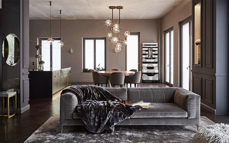 A neutral but unique rug selection from 20 Berlim Interior Designers