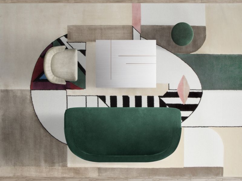 25 Rectangular Rugs That Will Give an Extra Shape to Your Home Design