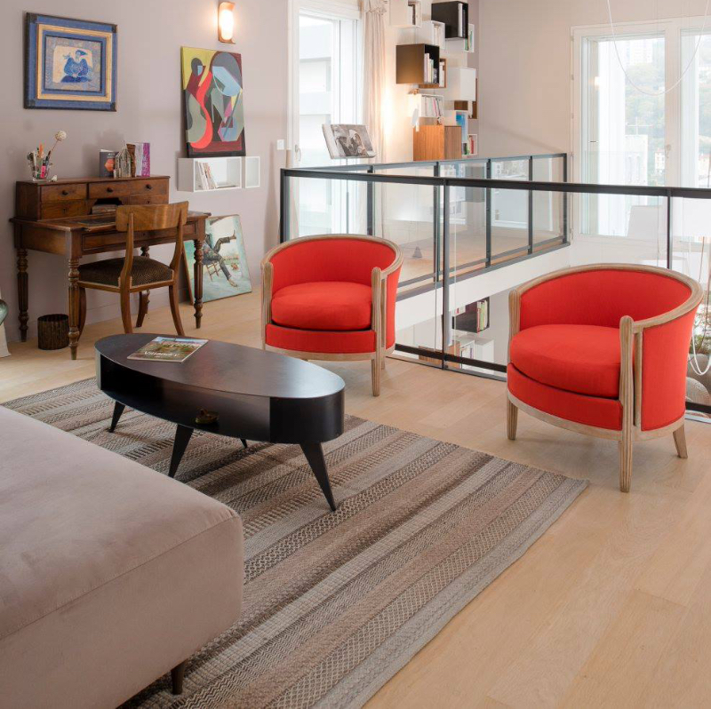 Sweet Homes with Rugs by the best Interior Designers in Lyon