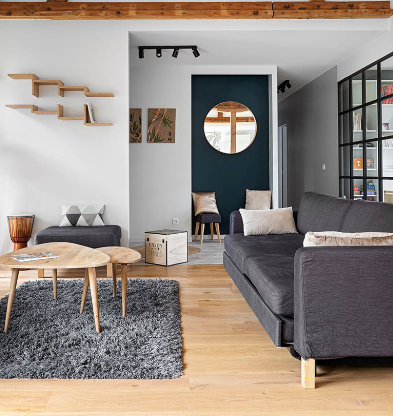 Sweet Homes with Rugs by the best Interior Designers in Lyon