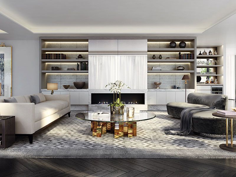 David Hicks Remarkable Living Room Rugs Ideas