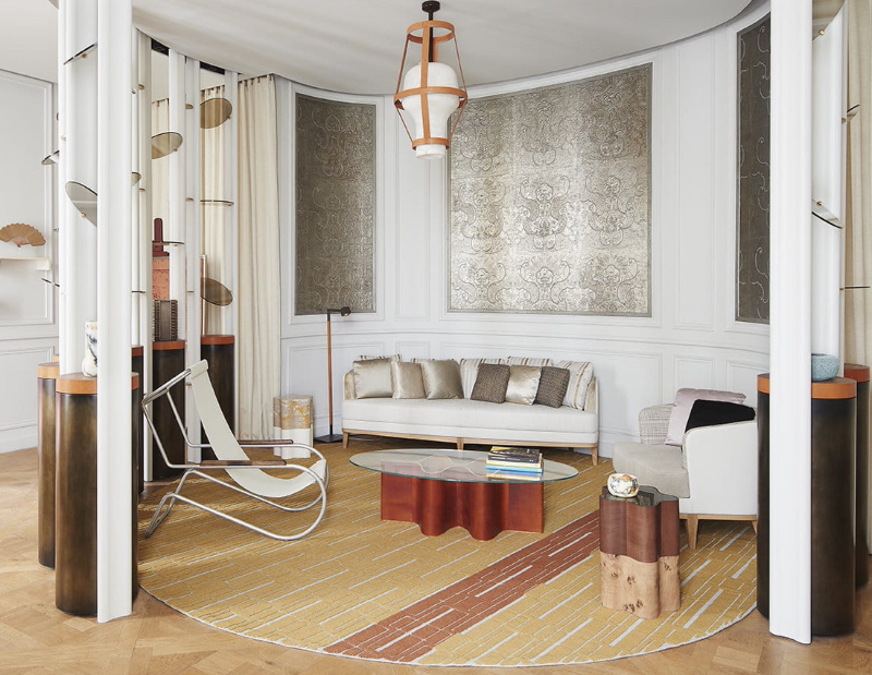 Elliott Barnes Interiors create Delicate Projects with Wonderful Rugs