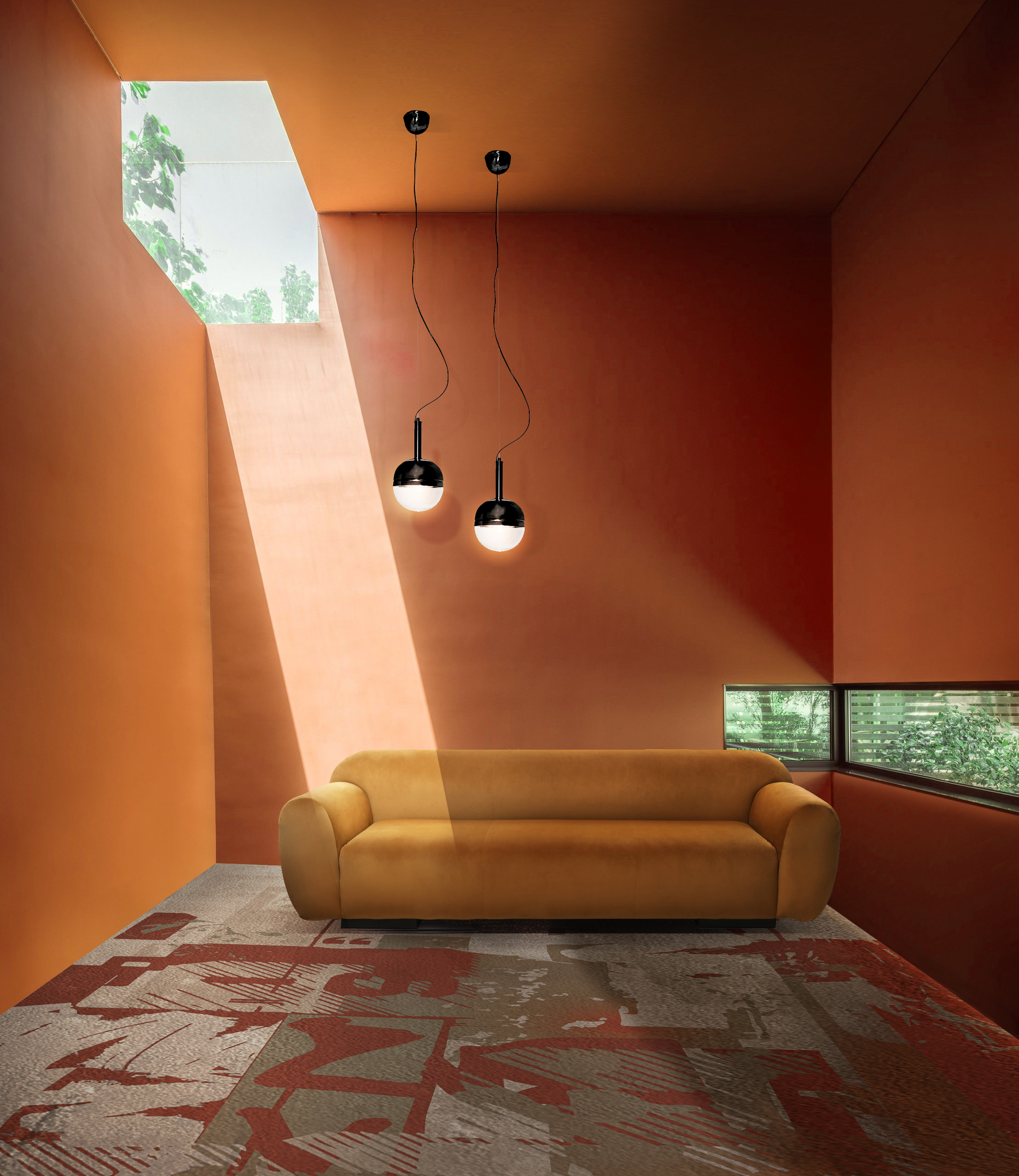GRAFFINESQUE AREA LIVING ROOM RUG