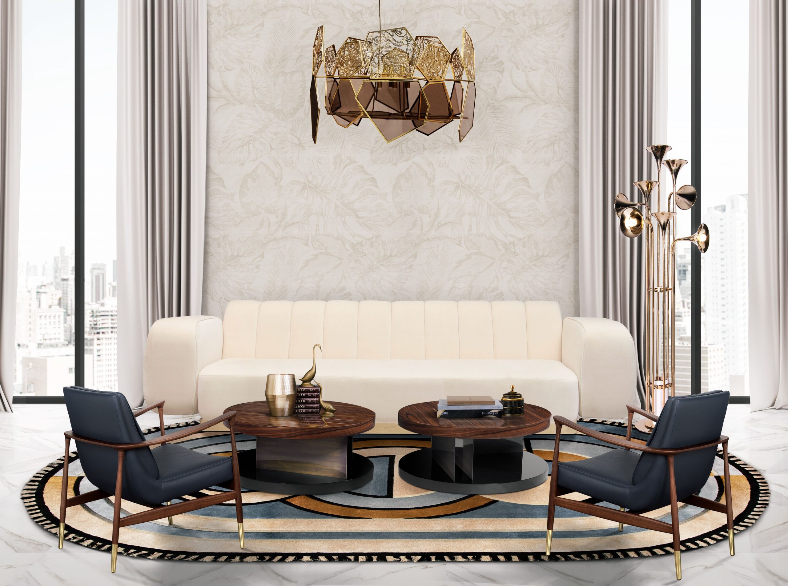Oval Rugs Ideas To Complete Your Living Room Design