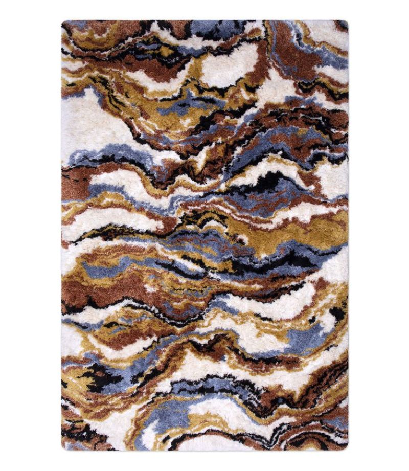 10 Spicy Rugs for this holiday season, Brown blue white black rug, Rug'society, huge rug, rectange rug, wool material rug, fall lifestyle, Autumn decoration