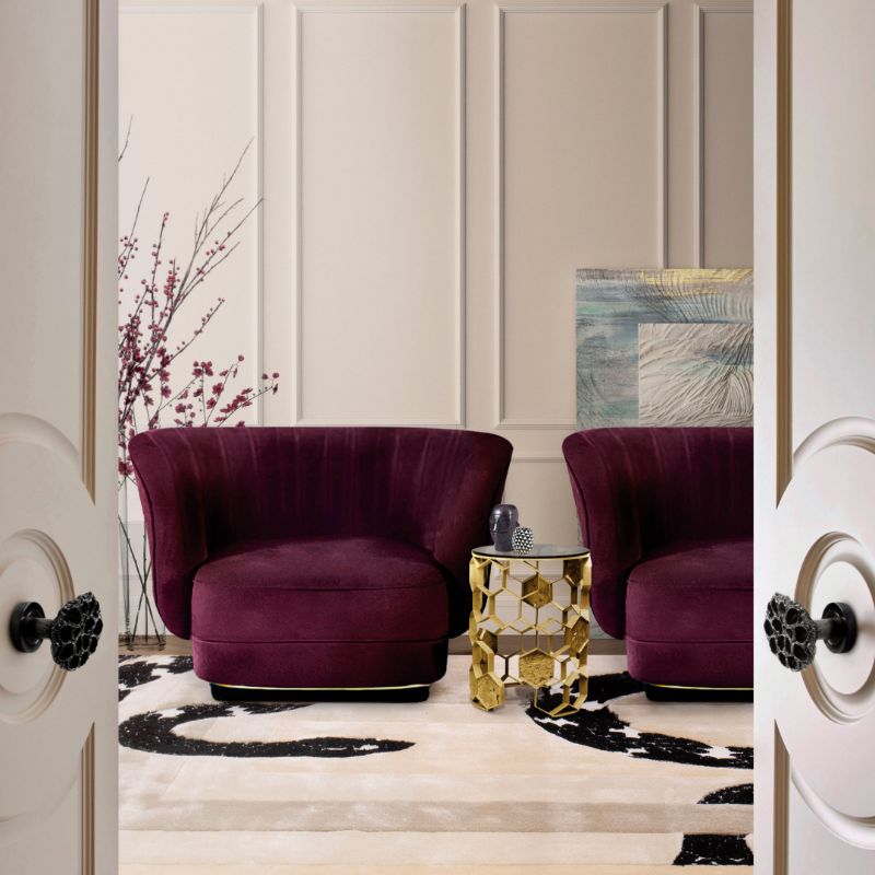 The Best Modern Rugs For Your Living Room & Hallway Modern Contemporary Hallway with the Imperial snake rug