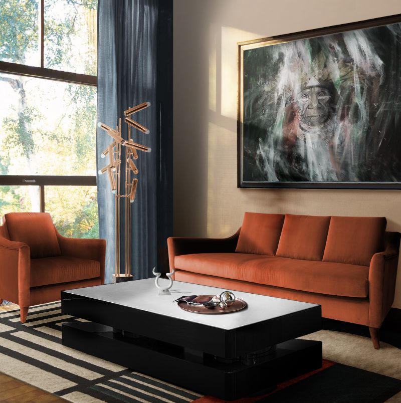 The Best Modern Rugs For Your Living Room & Hallway, Modern Contemporary Living Room with the Prisma I Rug