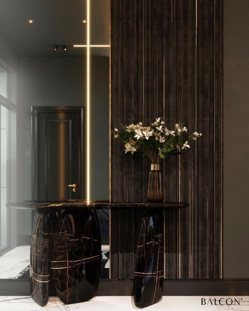 The Best Modern Rugs For Your Living Room & Hallway Modern Hallway with a white rectangular rug