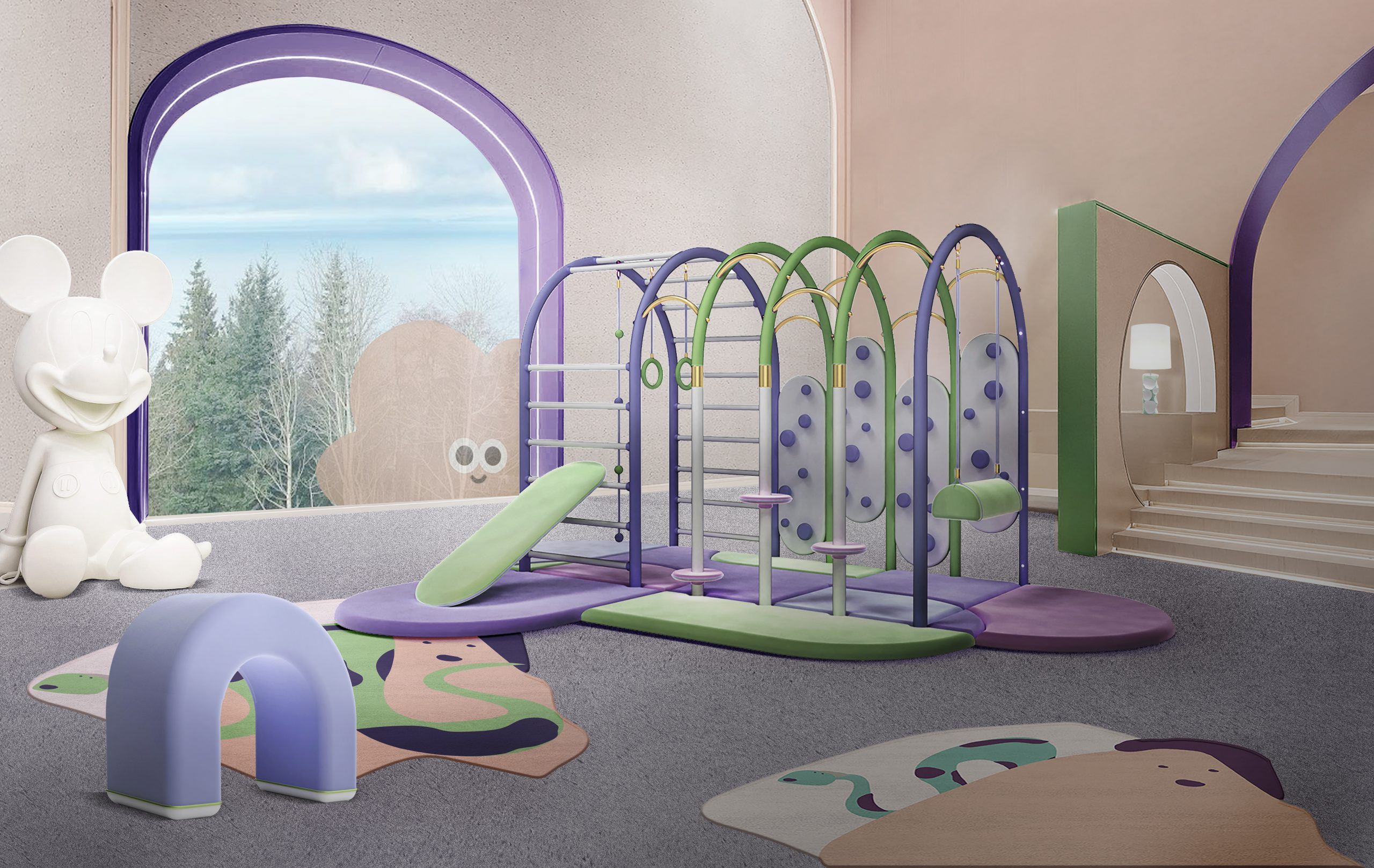 Contemporary Bedroom Rugs For Kids And Grownups