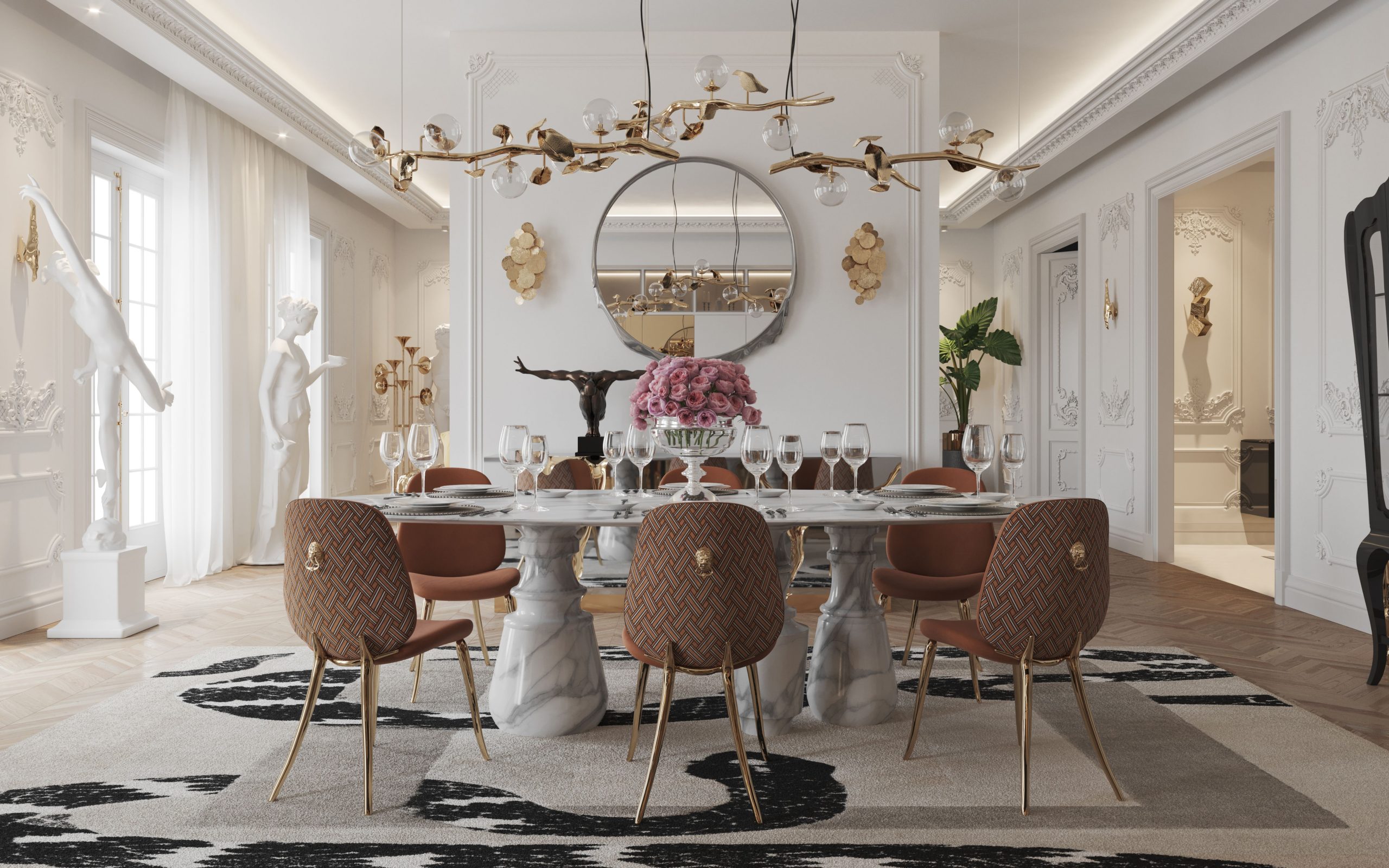 Carpets For Dining Rooms - Imperial Snake Rug