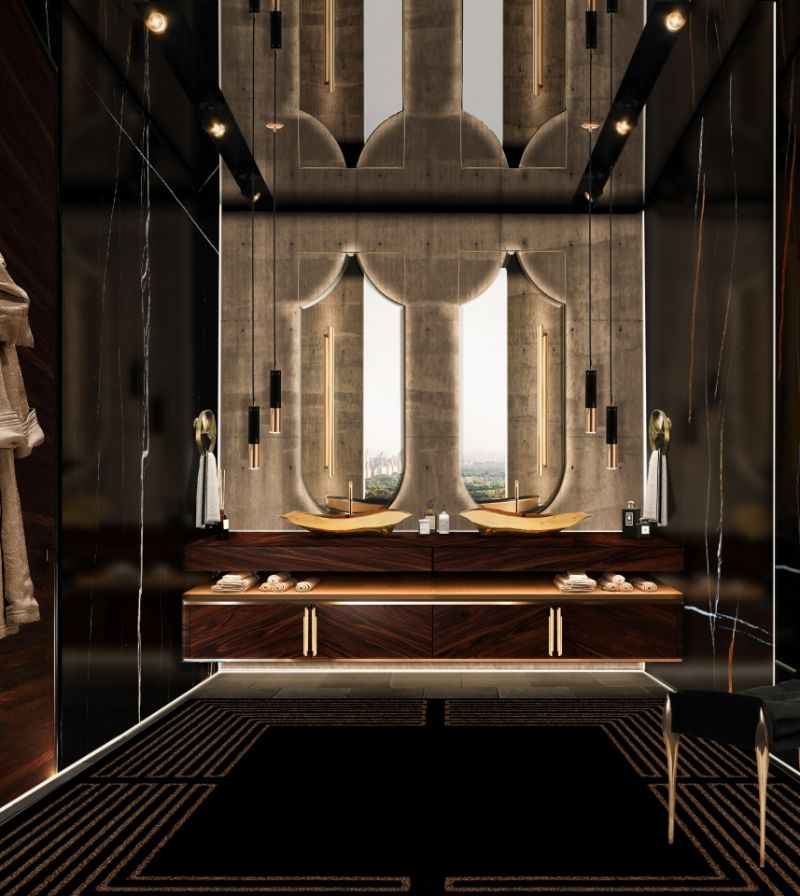 Decorative Bathroom Rugs, The Comfort Allied To Luxury