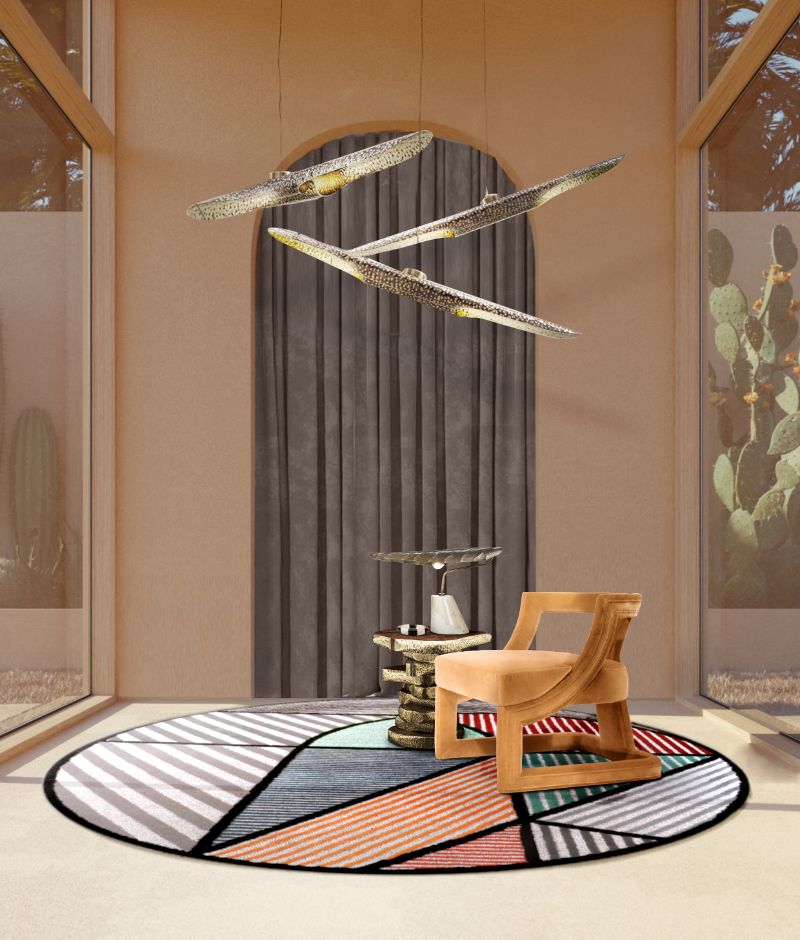 Rug's Inspirations For a Fantastic Home Interior Design Colorful reading corner with the marvelous Lola Rug.