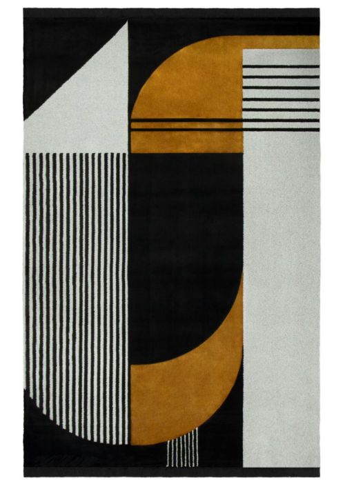 Mid-Century Designs: Unique Modern Rugs  modern mid-century Antelope rug with sleek straight lines