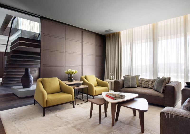 20 Fantastic Rugs to Decorate Your Modern Living Room, modern contemporary living room with area rug