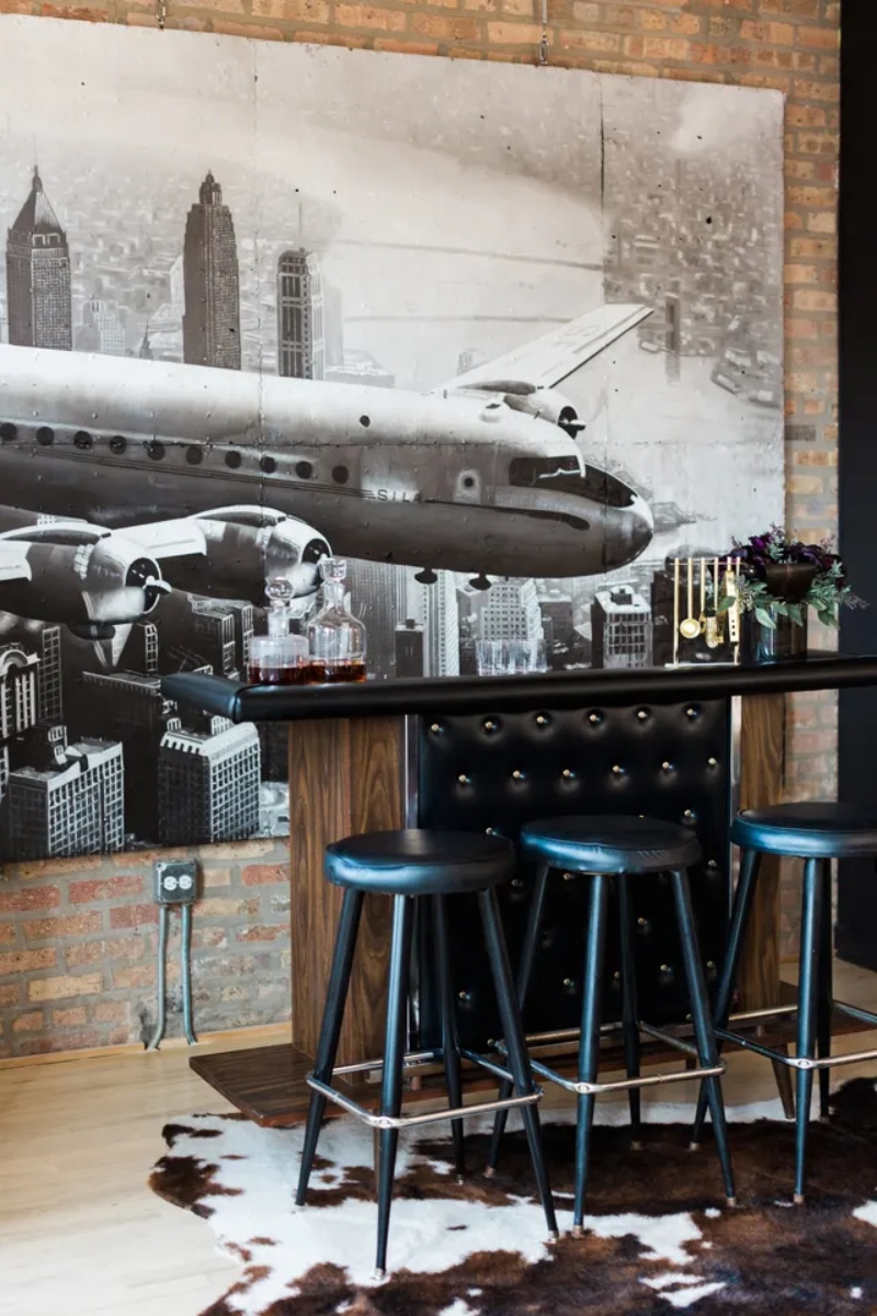 Wicker Park Loft Interior Design Project by Anthony Michael Interior Design
