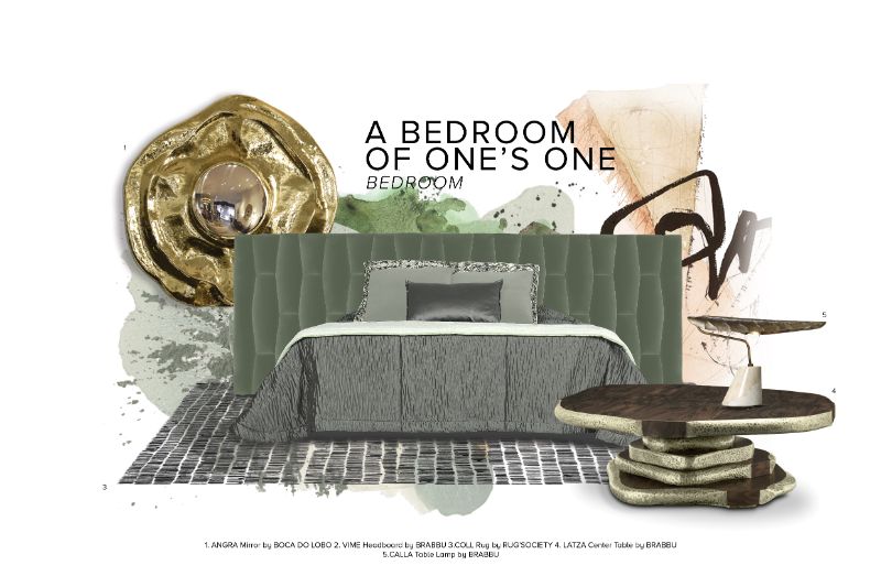 Knightsbridge Manor A Dazzling Modern Contemporary House in London, Masterbedroom with Coll Rug