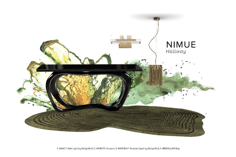 Nimue Hallway: A Dashing Project Filled With The Best Bespoke Rug