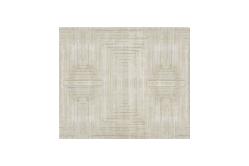 Paris 56 Fine Interiors with Fine Rugs WHITE GARDEN RUG_get the look