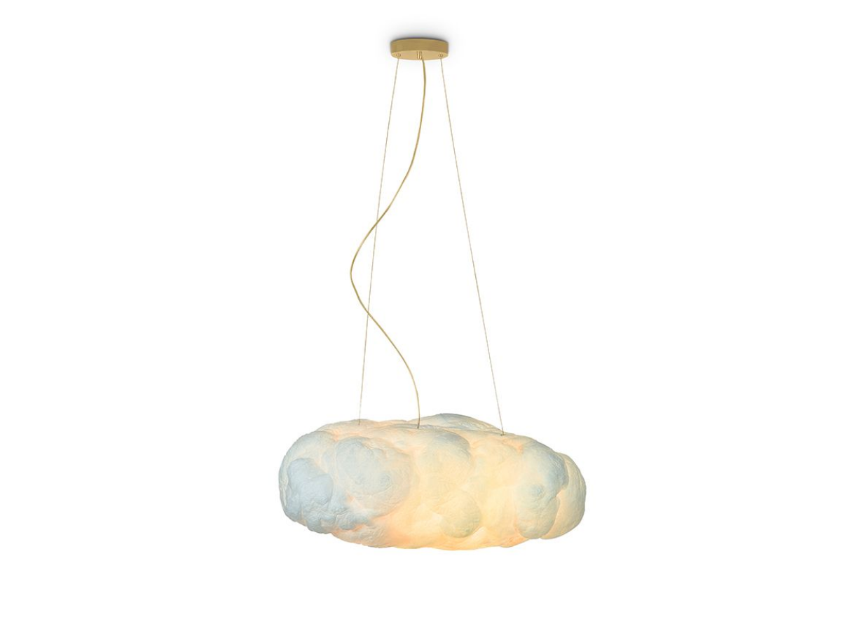 The Best Interior Design Rug For The Avalon Bedroom, cloud suspension lights