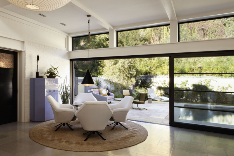 Interior with Contemporary Rugs Inspiration, in round Form