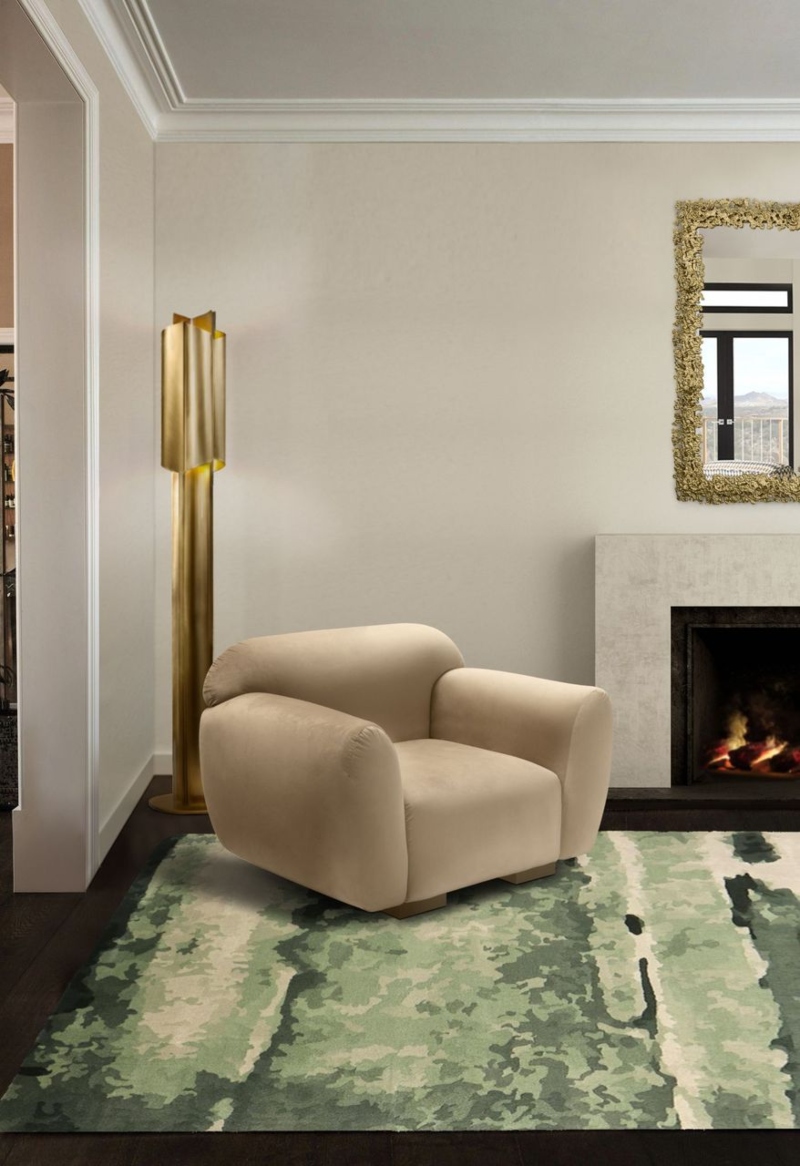 Mid-century modern rug ideas