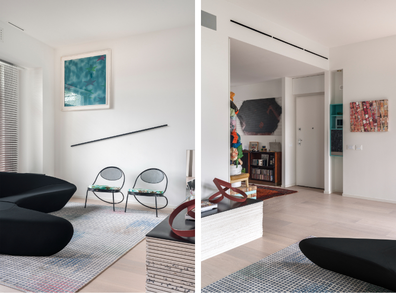 Interior Projects by Fabio Azzolina with Modern Rug Designs