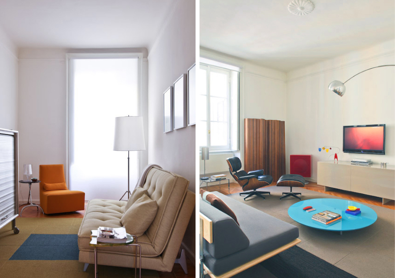 Interior Projects by Fabio Azzolina with Modern Rug Designs