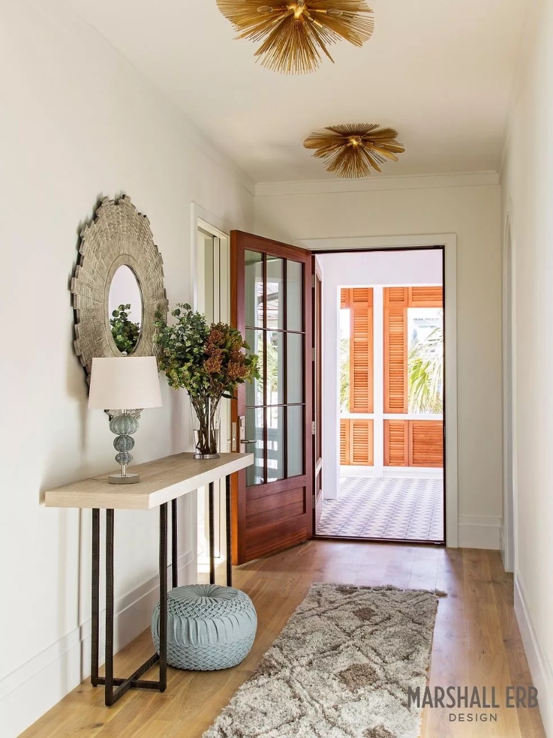 Interior Design Project by Marshall Erb with a Shaggy Rug in neutral colors