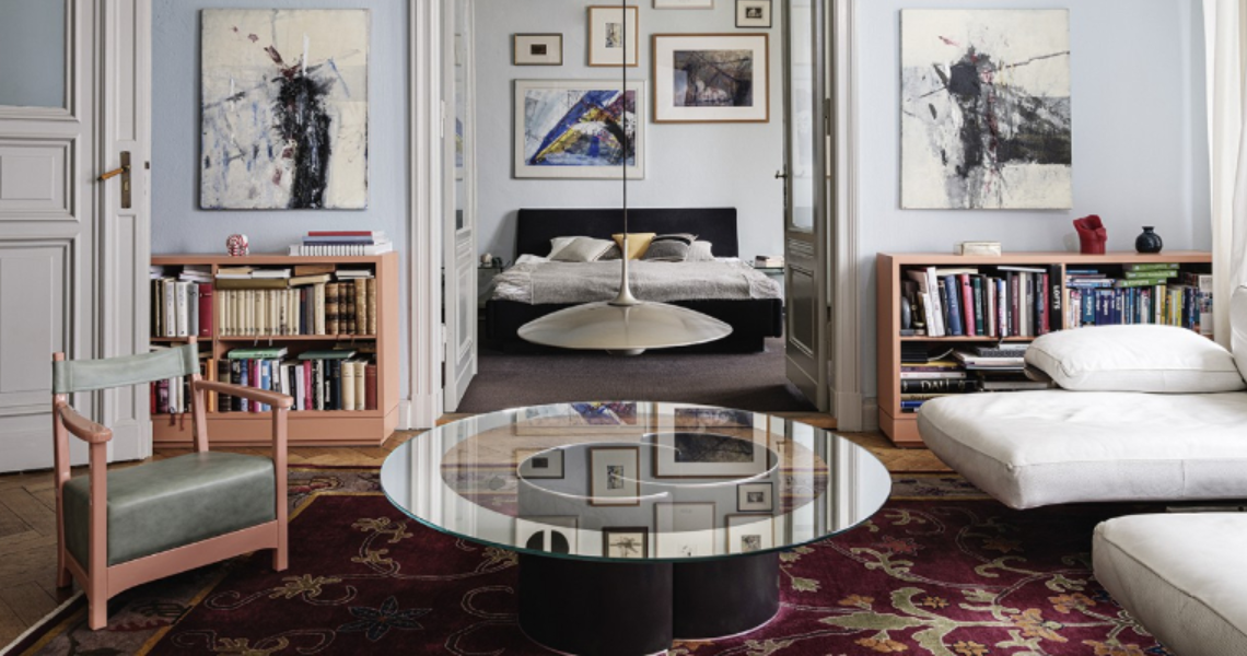 Gisbert Poppler Rug design making the border center_ living room rug