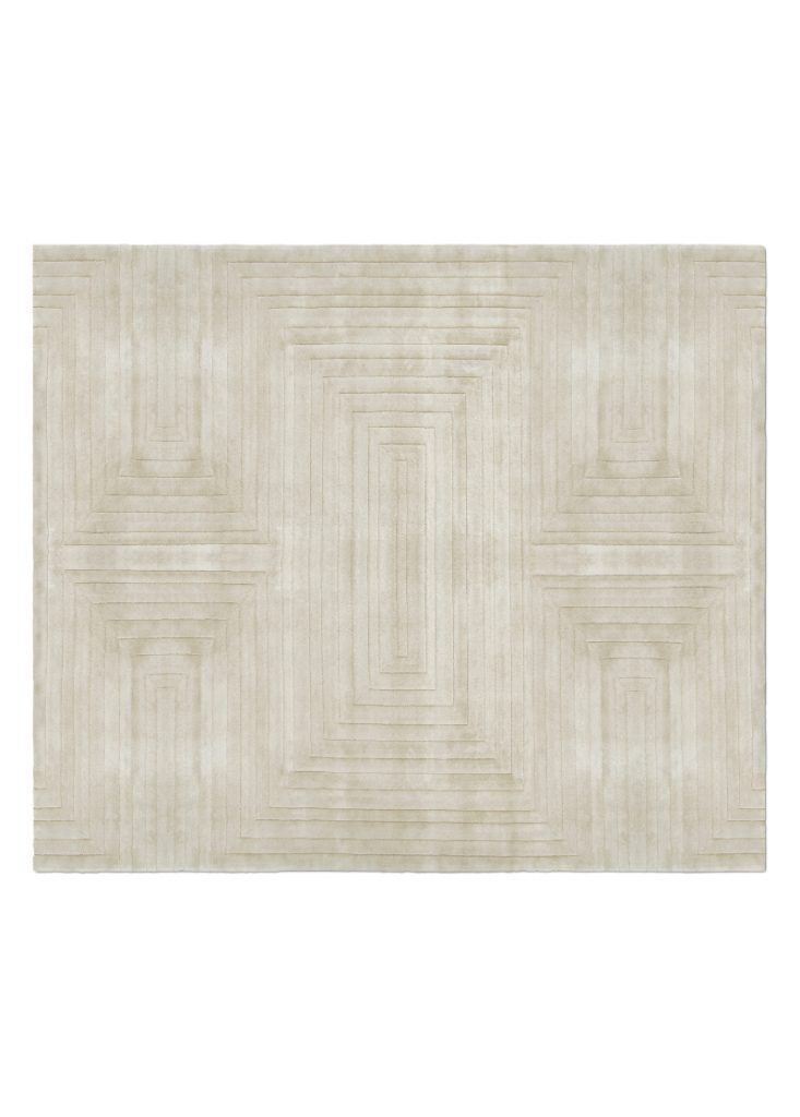 Gisbert Pöppler, get the price with our white garden rug