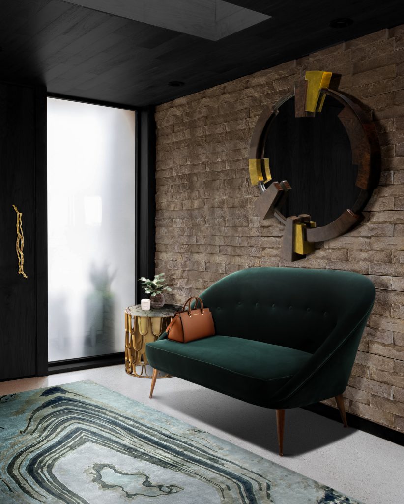 Contemporary entryway with Agatha rug.
Modern Rugs: 8 Ways They Can Glamorize an Entryway