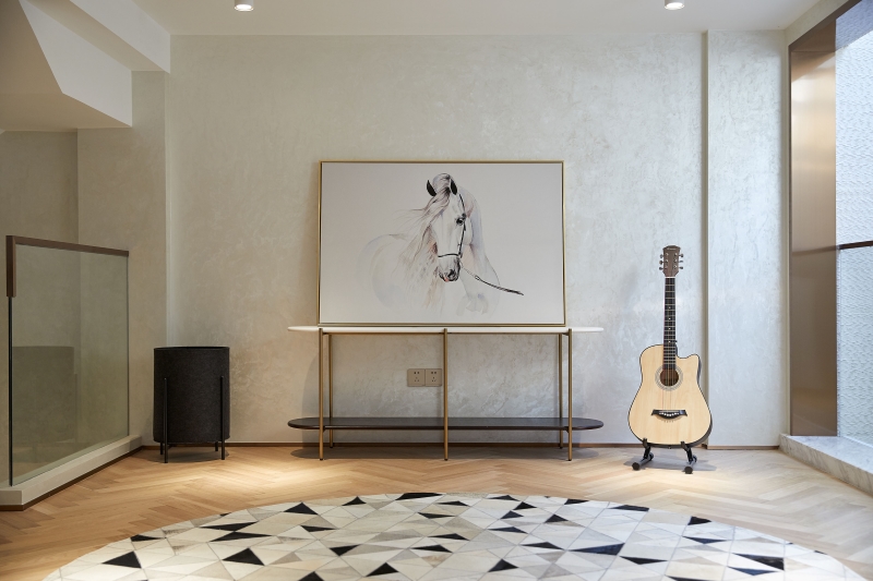 Interior Design Inspirations from Jemo Design - hallway with nude tones