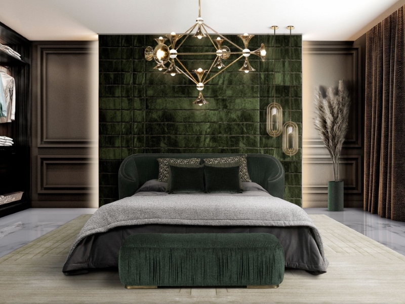 BEAUTIFUL BEDROOM DESIGN WITH THE ILLUSTRIOUS WHITE GARDEN RUG